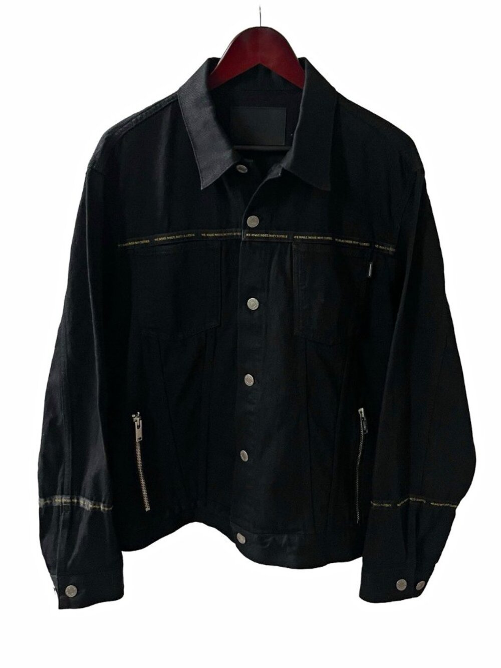 Undercover SS18 “We Make Noise Not Clothes” denim jacket